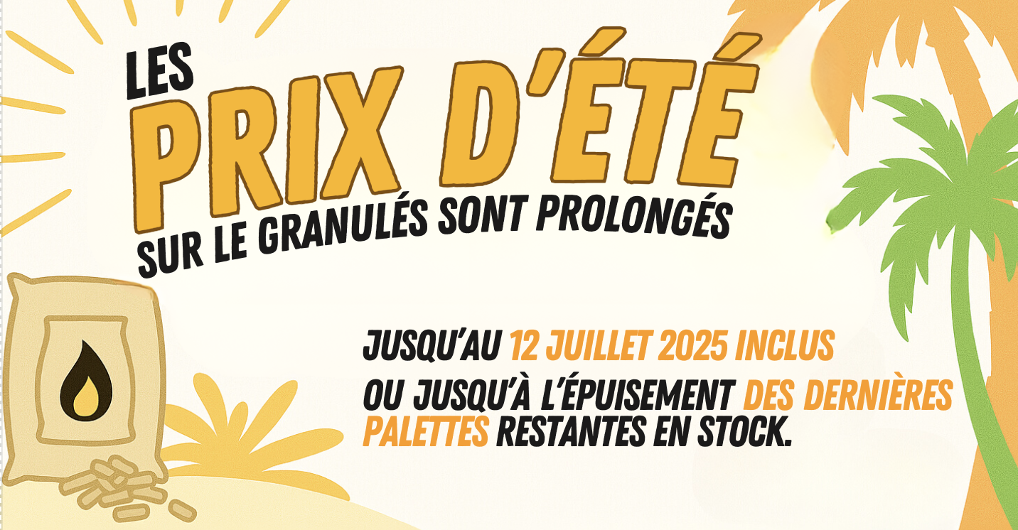 PROLONGATION : Encore quelques palettes de disponibles !