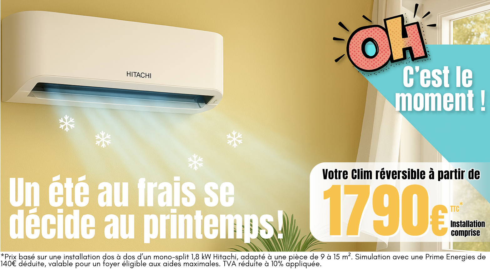 POMPE À CHALEUR : Passez l'Été au frais ! 
