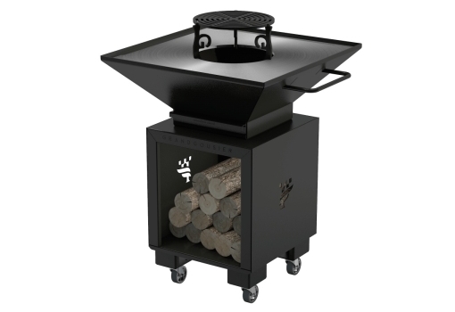 BRASERO BARBECUE PLANCHA - GRANDGOUSIER 750 CARRÉ