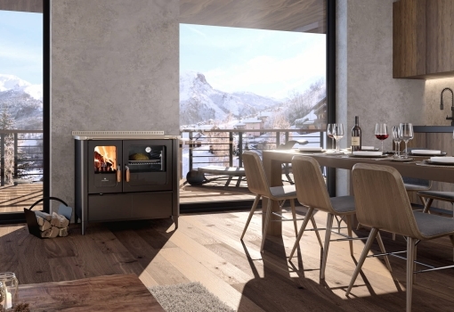 CUISINIÈRE À BOIS RIZZOLI - SÉRIE N