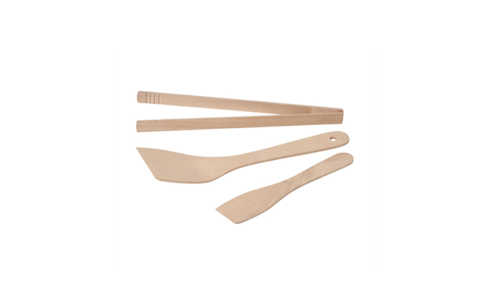 LOT 3 ACCESSOIRES EN BOIS POUR BARBECUE