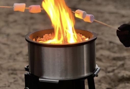 QAITO CAMPING - BRASERO ET BARBECUE 2 EN 1