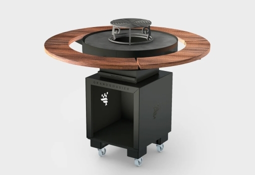 BRASERO GRANDGOUSIER - ROND BOIS 750 - LE FORGEUR