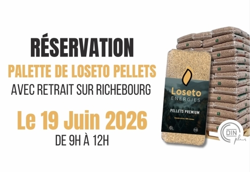 PALETTE GRANUL&Eacute;S RICHEBOURG &ndash; RETRAIT 19/06/2026